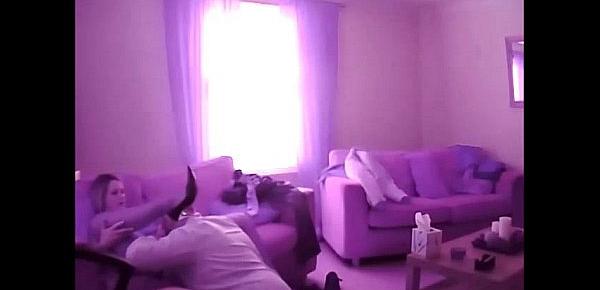  Blonde Wife gets Creamed in Hilton Hotel Room at Las Vegas webcams